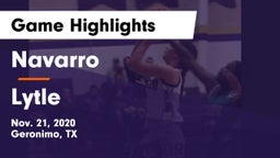 Navarro  vs Lytle  Game Highlights - Nov. 21, 2020