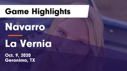 Navarro  vs La Vernia  Game Highlights - Oct. 9, 2020