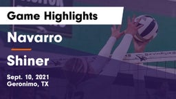 Navarro  vs Shiner  Game Highlights - Sept. 10, 2021