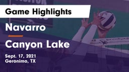 Navarro  vs Canyon Lake  Game Highlights - Sept. 17, 2021