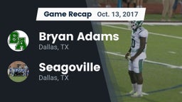 Recap: Bryan Adams  vs. Seagoville  2017