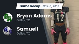 Recap: Bryan Adams  vs. Samuell  2019