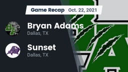 Recap: Bryan Adams  vs. Sunset  2021