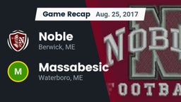 Recap: Noble  vs. Massabesic  2017