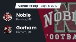 Recap: Noble  vs. Gorham  2017