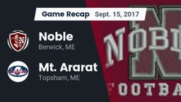 Recap: Noble  vs. Mt. Ararat  2017