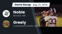 Recap: Noble  vs. Greely  2018