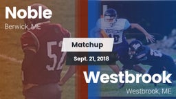 Matchup: Noble  vs. Westbrook  2018