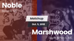 Matchup: Noble  vs. Marshwood  2018