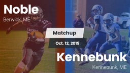 Matchup: Noble  vs. Kennebunk  2019