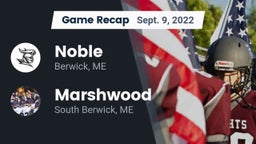 Recap: Noble  vs. Marshwood  2022