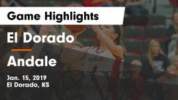 El Dorado  vs Andale  Game Highlights - Jan. 15, 2019