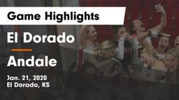 El Dorado  vs Andale  Game Highlights - Jan. 21, 2020