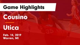 Cousino  vs Utica  Game Highlights - Feb. 14, 2019