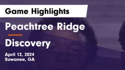 Peachtree Ridge  vs Discovery  Game Highlights - April 12, 2024