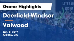 Deerfield-Windsor  vs Valwood  Game Highlights - Jan. 8, 2019