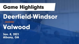 Deerfield-Windsor  vs Valwood  Game Highlights - Jan. 8, 2021