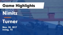 Nimitz  vs Turner  Game Highlights - Nov. 30, 2017