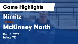 Nimitz  vs McKinney North  Game Highlights - Dec. 1, 2023