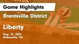 Brentsville District  vs Liberty  Game Highlights - Aug. 22, 2022