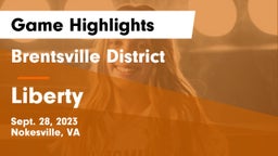 Brentsville District  vs Liberty  Game Highlights - Sept. 28, 2023