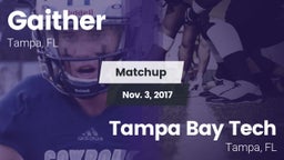 Matchup: Gaither  vs. Tampa Bay Tech  2017