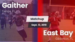 Matchup: Gaither  vs. East Bay  2019