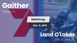 Matchup: Gaither  vs. Land O'Lakes  2019