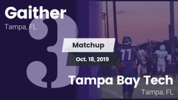Matchup: Gaither  vs. Tampa Bay Tech  2019