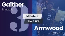 Matchup: Gaither  vs. Armwood  2019