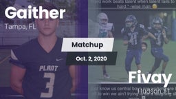 Matchup: Gaither  vs. Fivay  2020