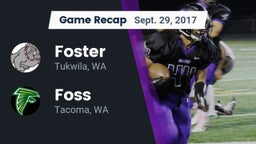Recap: Foster  vs. Foss  2017