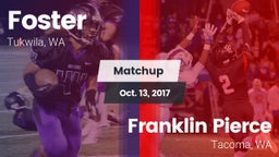 Matchup: Foster  vs. Franklin Pierce  2017