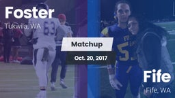 Matchup: Foster  vs. Fife  2017