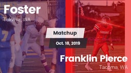 Matchup: Foster  vs. Franklin Pierce  2019