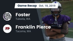 Recap: Foster  vs. Franklin Pierce  2019