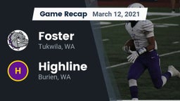 Recap: Foster  vs. Highline  2021