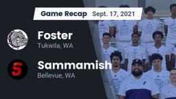 Recap: Foster  vs. Sammamish  2021