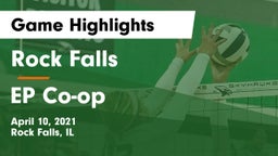 Rock Falls  vs EP Co-op Game Highlights - April 10, 2021