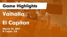 Valhalla  vs El Capitan  Game Highlights - March 22, 2021