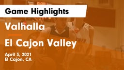 Valhalla  vs El Cajon Valley Game Highlights - April 3, 2021
