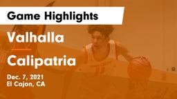 Valhalla  vs Calipatria Game Highlights - Dec. 7, 2021