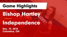 Bishop Hartley  vs Independence  Game Highlights - Dec. 19, 2018