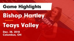 Bishop Hartley  vs Teays Valley  Game Highlights - Dec. 28, 2018