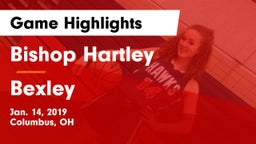 Bishop Hartley  vs Bexley  Game Highlights - Jan. 14, 2019