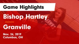 Bishop Hartley  vs Granville  Game Highlights - Nov. 26, 2019