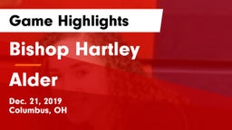 Bishop Hartley  vs Alder  Game Highlights - Dec. 21, 2019