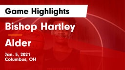 Bishop Hartley  vs Alder  Game Highlights - Jan. 5, 2021