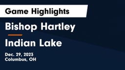 Bishop Hartley  vs Indian Lake  Game Highlights - Dec. 29, 2023