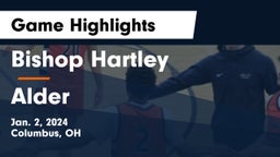 Bishop Hartley  vs Alder  Game Highlights - Jan. 2, 2024